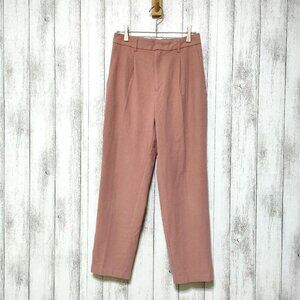Velic Brushed Tucked Tapered Pants